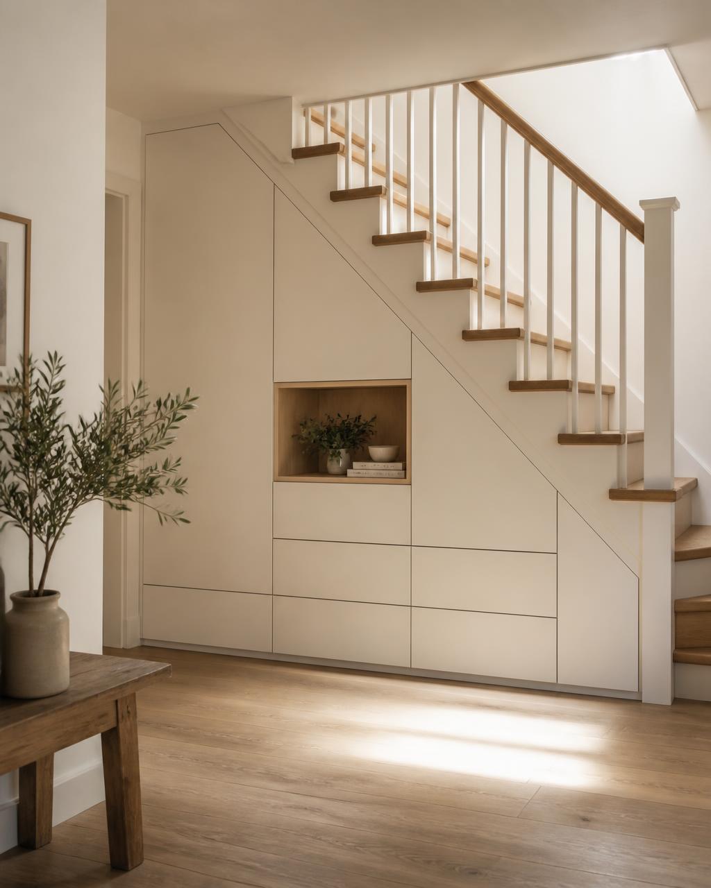 Smart Storage — bespoke joinery by Nua Kitchens